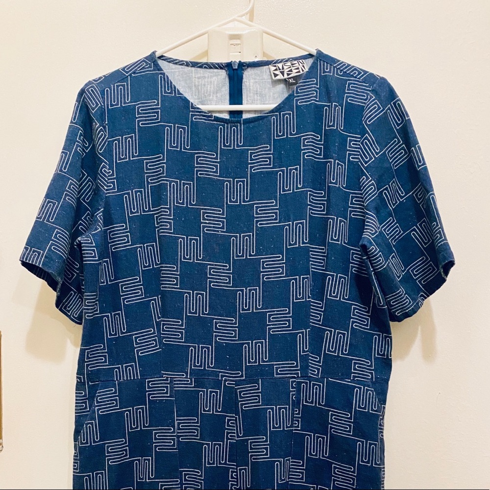 Dusen Dusen jumpsuit / sleeves pockets / xl large